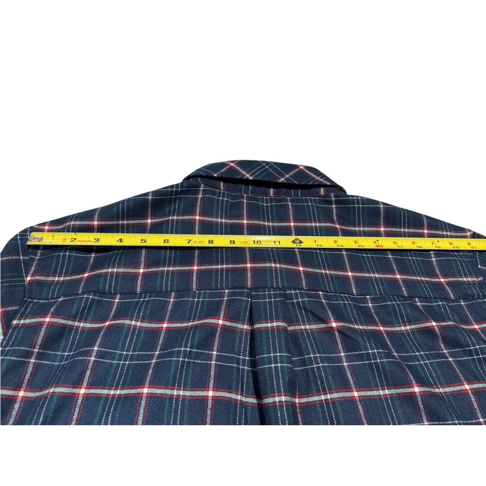 Zero Foxtrot Men’s Sz 3XL Multicolor Plaid Flannel Button Down Shirt Long Sleeve - Picture 13 of 15